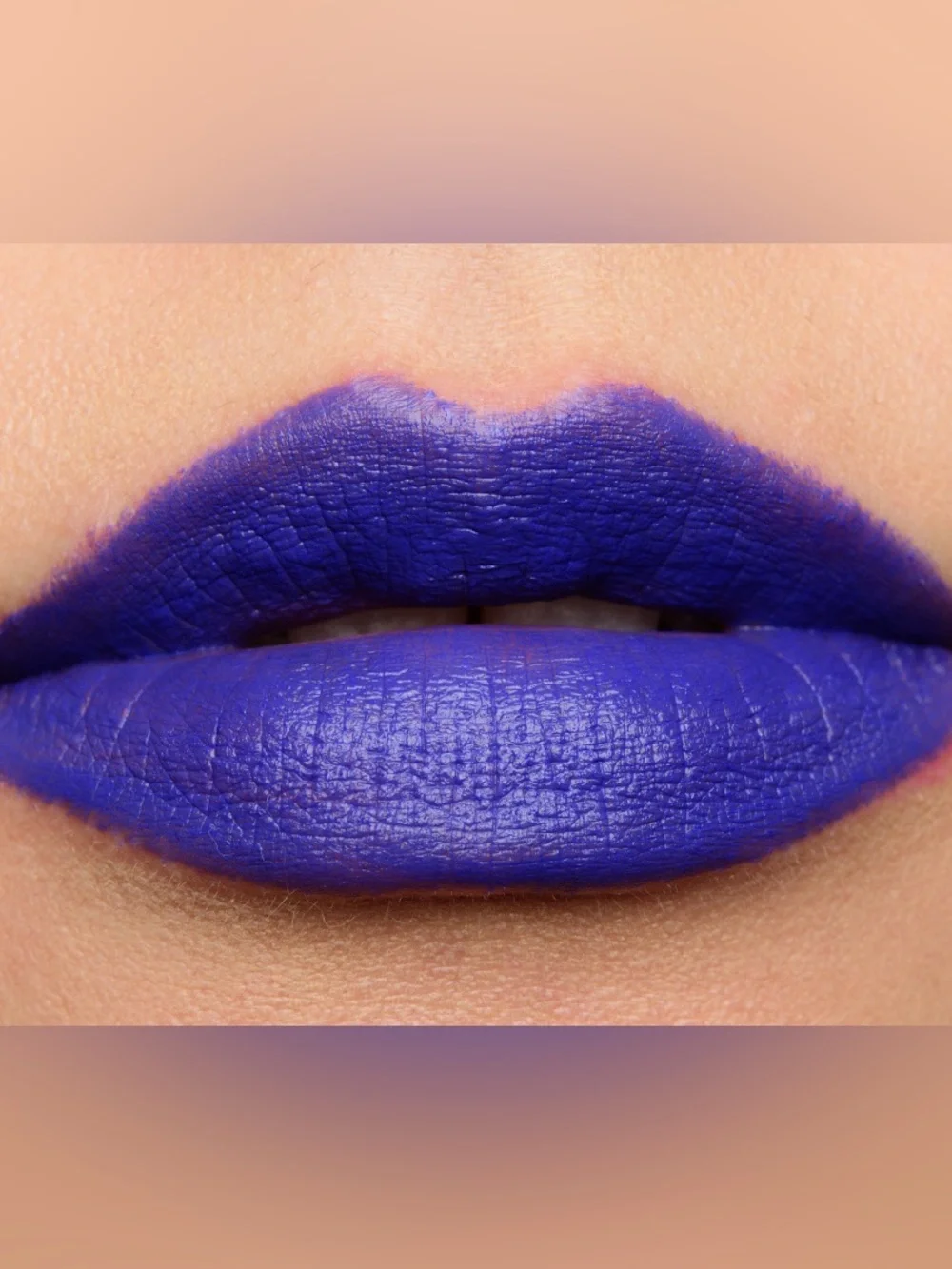 MAC Limited Edition Matte Lipstick “Midnight Troll” - Blue